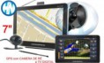 Gps Powerpack Tc-7088 Lcd 7´ Touch, Câmera De Ré